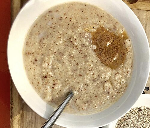 Illustrative Uji (porridge) photograph
