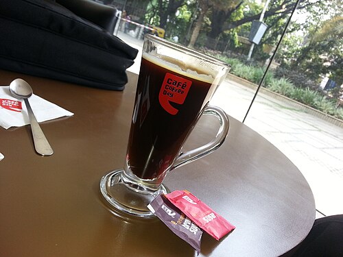 Illustrative Caffè americano photograph