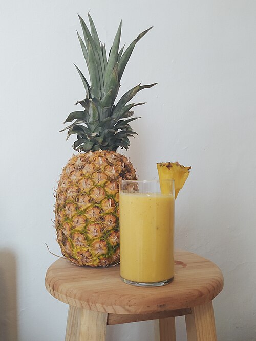 Illustrative Pineapple juice photograph