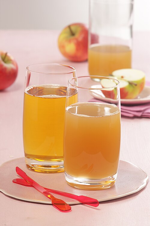 Illustrative Apple juice photograph