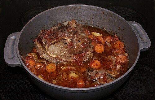 Illustrative Ossobuco photograph