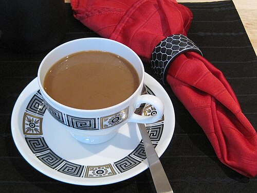 Illustrative White coffee photograph