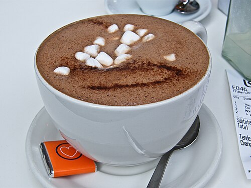 Illustrative Hot chocolate photograph