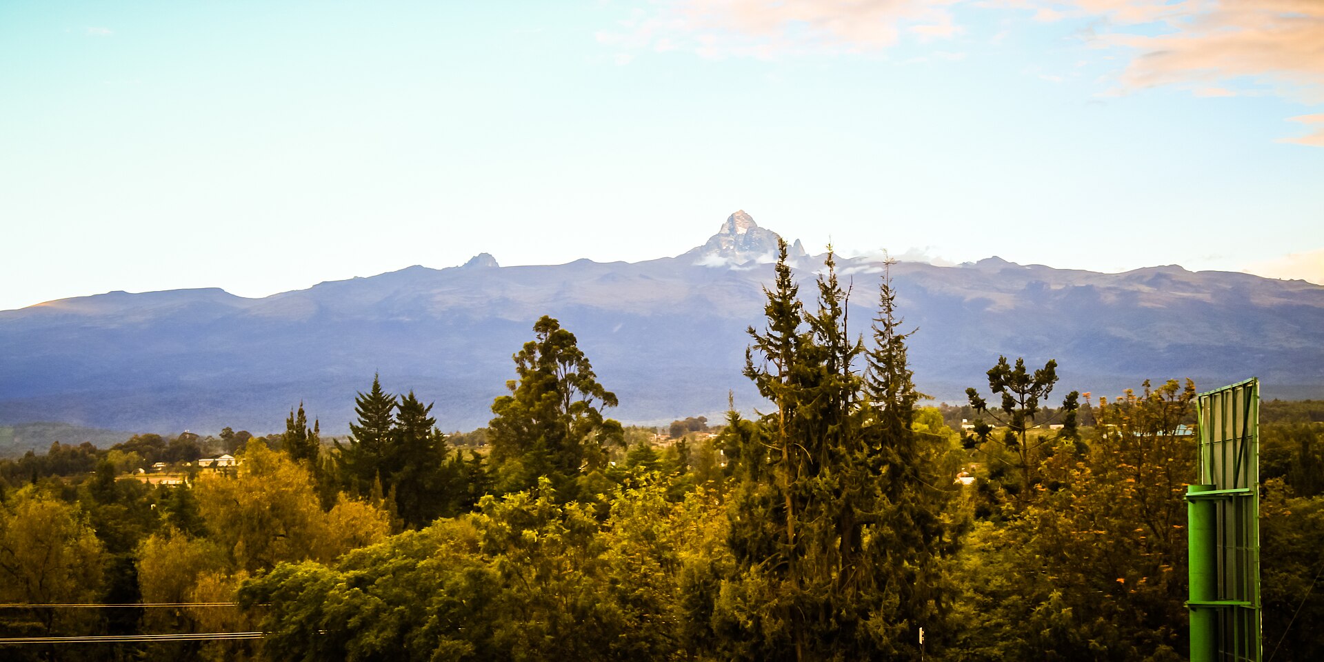 Mount Kenya from the Nanyuki region